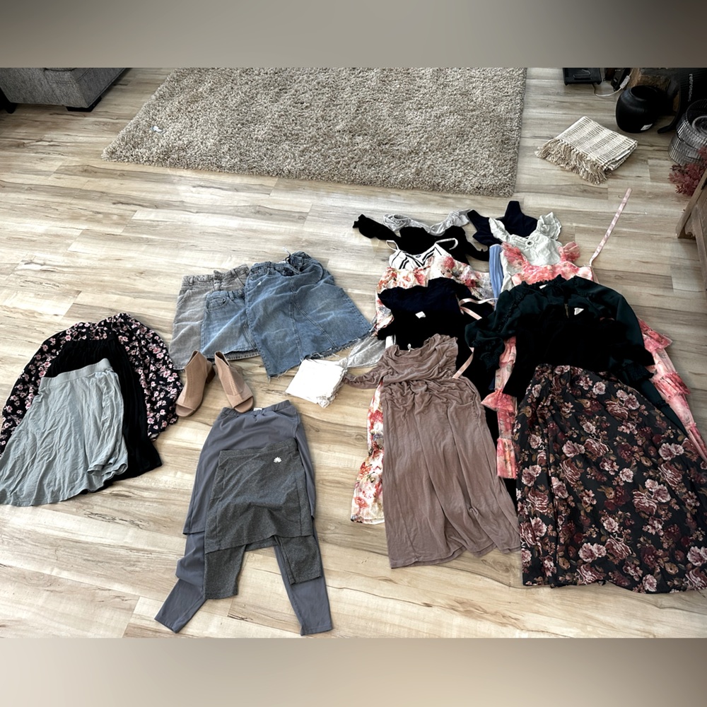 Girls Dress and Skirt Bundle - 7/8